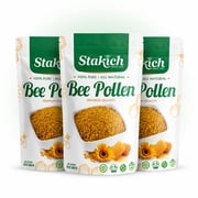 Stakich Bee Pollen Granules - Natural, Unprocessed - 3 lb