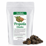 Stakich Bee Propolis Chunks - All Natural - 4 Ounce