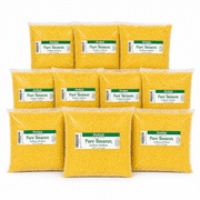 Stakich Beeswax Pellets for Candle Making, 10 lbs Yellow