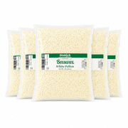 Stakich Beeswax Pellets for Candle Making, 5 lbs White