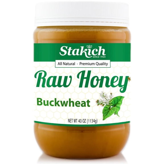 Stakich Buckwheat Antioxidant Raw Honey, 2.5 Lb