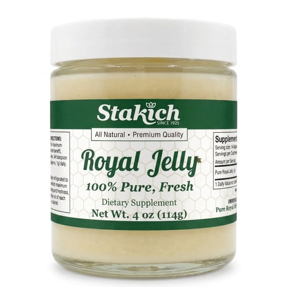 Stakich Fresh Royal Jelly Dietary Supplement Superfood 4 fl oz