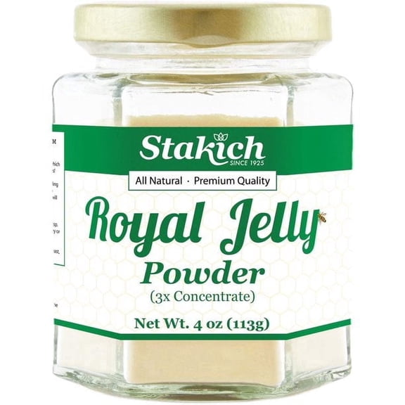 Stakich Royal Jelly Powder 3X Concentrate 4 Ounce