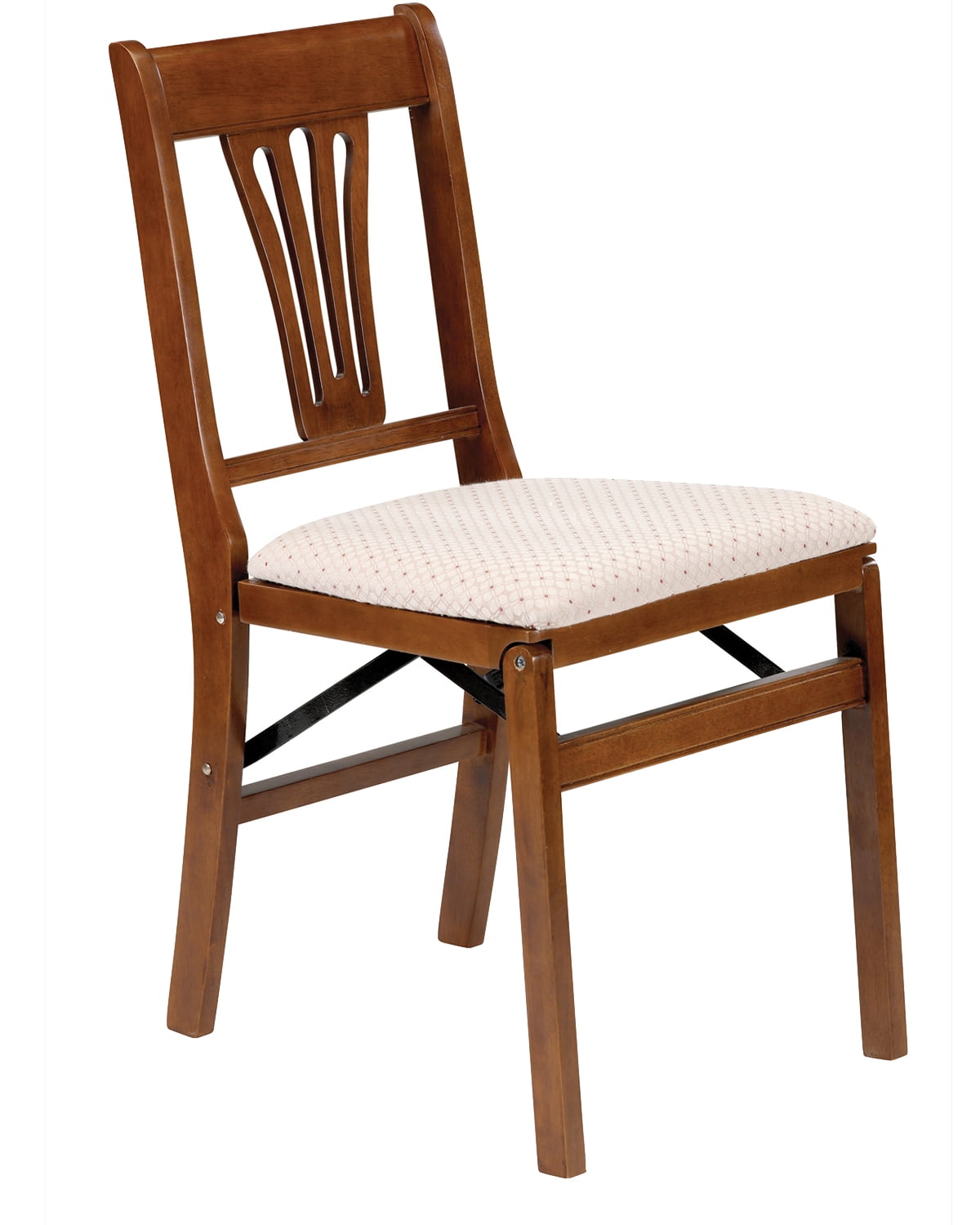 Stakmore Classic Hardwood Urn Back Folding Chair (2-Pack)