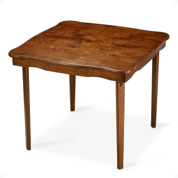 Stakmore Folding Card Table, Cherry / Fruitwood