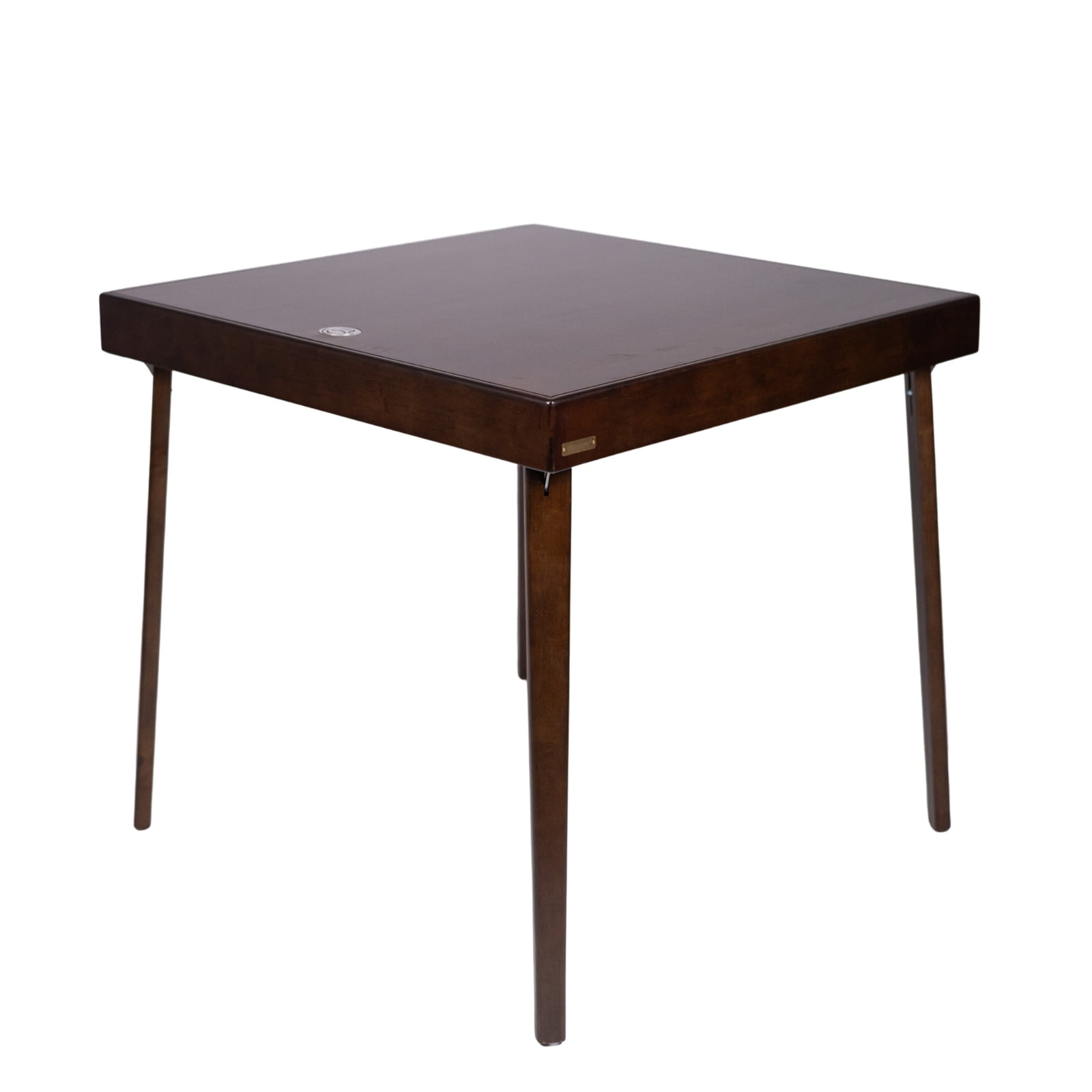 Stakmore 32" Wood Folding Puzzle Table, No Assembly Required, Espresso Frame