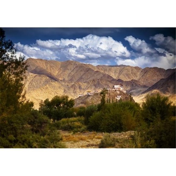 Stakna Monastery; Ladakh India Poster Print