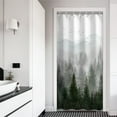 thumbnail image 1 of Stall Shower Curtain 36"x72" Inches Small Shower Curtain, Forest Mountain Shower Curtain Tree Shower Curtains for Bathroom, Nature Shower Curtain Hooks, 1 of 6