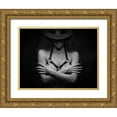thumbnail image 1 of Stalmans, Luc 24x19 Gold Ornate Wood Framed with Double Matting Museum Art Print Titled - Mystery, 1 of 4