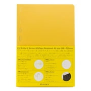 Stalogy S4-G Gridded Notebooks 5.8 in x 8.3 in. Yellow *A5 365 days notebook