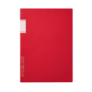 Stalogy Standard Lined Notebook 7 in. x 10 in. Red 32 sheets