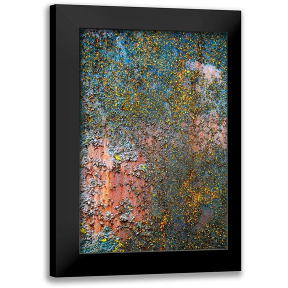 Stalowy, John 17x24 Black Modern Framed Museum Art Print Titled - Ships Rust