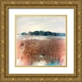 thumbnail image 1 of Stalus, Judy 12x12 Gold Ornate Wood Framed with Double Matting Museum Art Print Titled - Reeds, 1 of 4