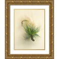 thumbnail image 1 of Stalus, Judy 15x18 Gold Ornate Wood Framed with Double Matting Museum Art Print Titled - Custom Macro Lures VI (ASH), 1 of 4
