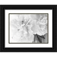 thumbnail image 1 of Stalus, Judy 18x15 Black Ornate Wood Framed with Double Matting Museum Art Print Titled - Peonies in White II, 1 of 4