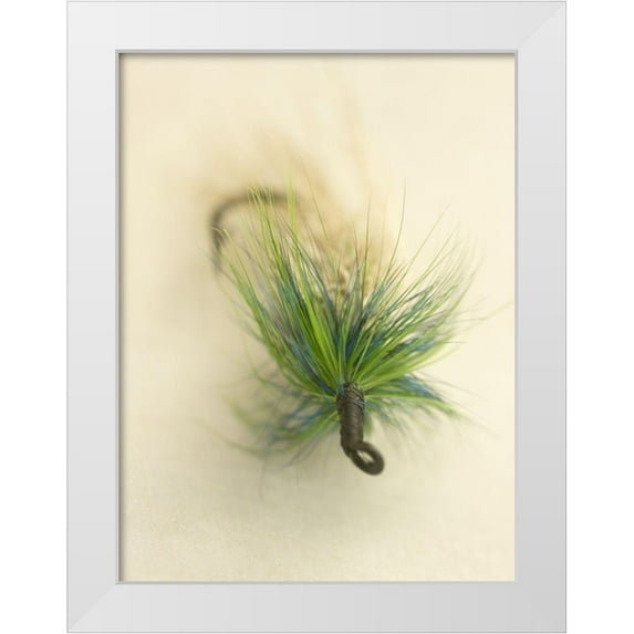 Stalus, Judy 19x24 White Modern Wood Framed Museum Art Print Titled - Custom Macro Lures VI (ASH)