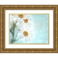 thumbnail image 1 of Stalus, Judy 24x19 Gold Ornate Wood Framed with Double Matting Museum Art Print Titled - Daisy Love I, 1 of 4