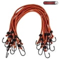 thumbnail image 1 of Stalwart 10-Pack Virgin Rubber 24-Inch Bungee Cords with Vinyl Coated Hooks, 1 of 4