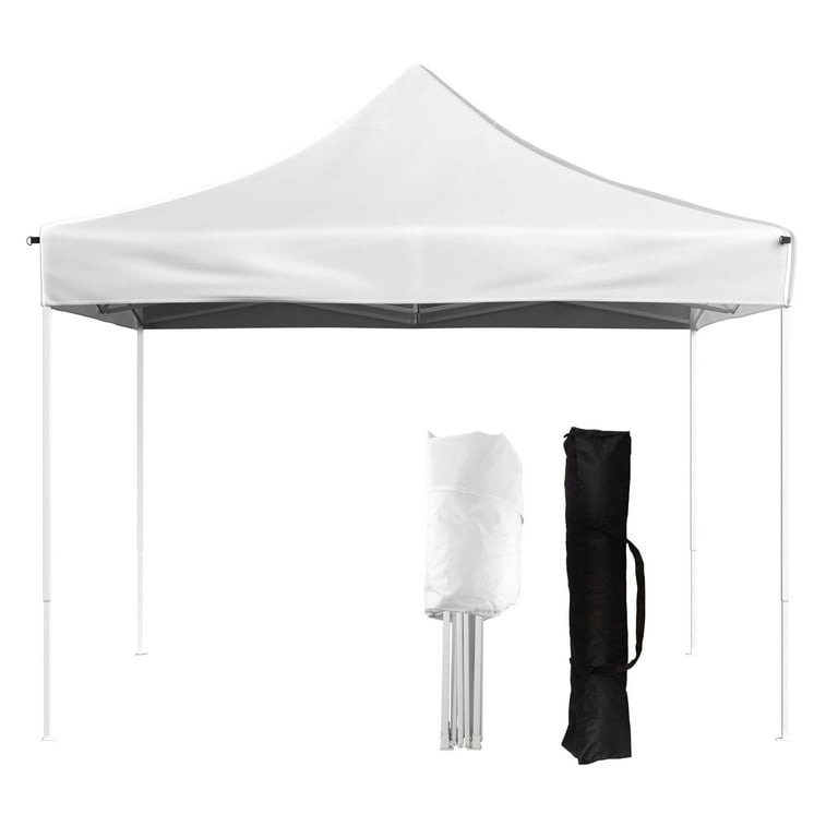 Stalwart 10x10 ft Pop Up Canopy Tent - UPF30 Beach Tent Sun
