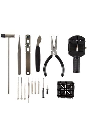 16-Piece Professional Watch Jewelry Repair Tool Kit