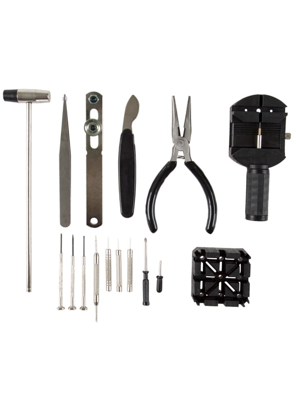 16-Piece Professional Watch Jewelry Repair Tool Kit