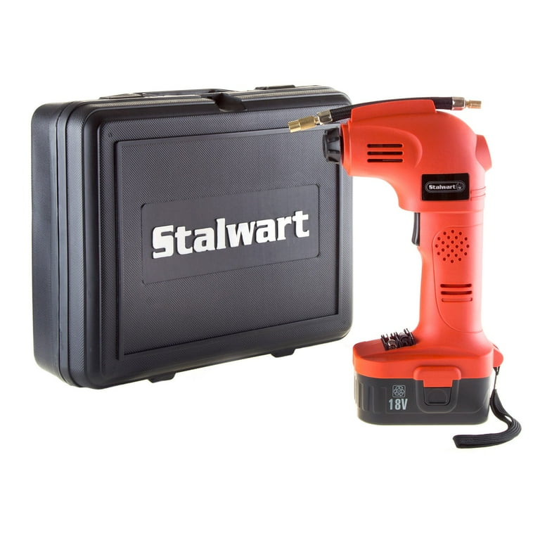 Stalwart 18V Cordless Multi Purpose Air Compressor Stalwart 18V Cordless Multi Purpose Air Compressor