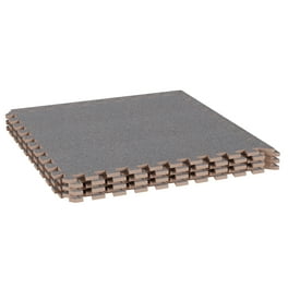 Stalwart Gray 24 in. x 24 in. EVA Foam Floor Mat with Carpet Top (6-Pack) Stalwart Gray 24 in. x 24 in. EVA Foam Floor Mat with Carpet Top (6-Pack)