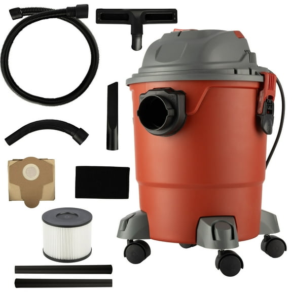 Stalwart 5.5 Gallon 5.5 Peak HP Shop Vacuum Wet and Dry Shop Vac