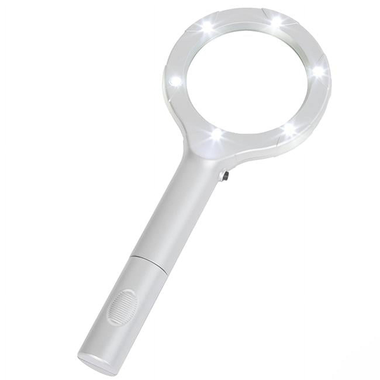 Pocket Magnifying Glass with LED Light, industrial magnifying glass  supplier