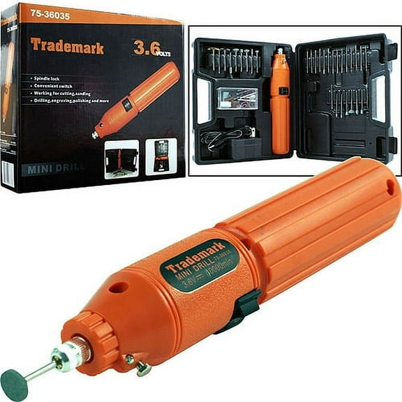 Stalwart 60 pc 3.6V Cordless Rotary Tool Set