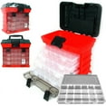 thumbnail image 1 of Stalwart 73-Compartment Durable Plastic Storage Tool Box, 1 of 3