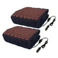 thumbnail image 1 of Stalwart Heated Blanket 2-Pack - 12V Car Blankets for Travel, Blue, 1 of 4