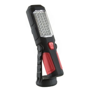 LED Flashlight with Magnetic Swivel Base and Hanging Hook 200 Lumen Dual Beam Work Lamp for Auto Repair, Hiking, Roadside Assistance by Stalwart