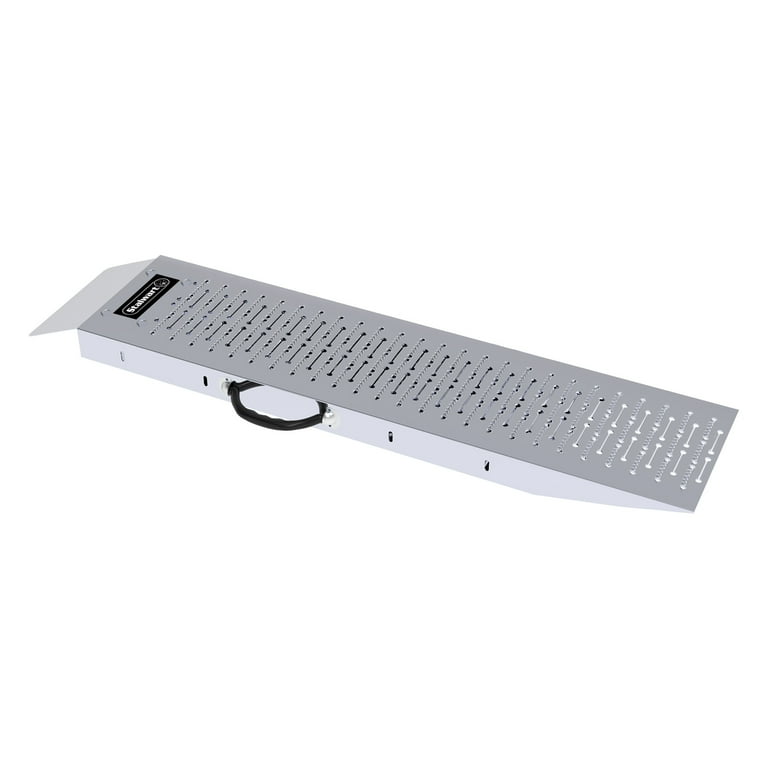 Stalwart Loading Ramps Steel Ramp Set for ATVs Motorcycles Mowers Carts and More Use with Pickup Trucks and Trailers 1200lb Combined Capacity Walmart