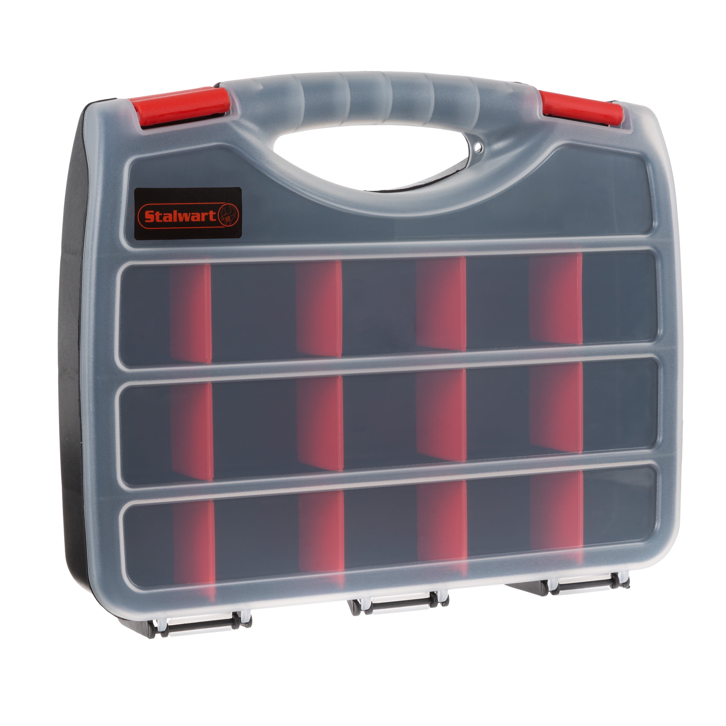Stalwart Portable& HighCapacity Storage Case with Secure Locks