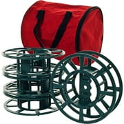 Stalwart 4-Pack Cord Reels with Storage Bag – Cord Reels Organizer for Office, Power Tools, Charger and Extension material