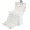 thumbnail image 1 of Stalwart Small Part Organizer Toolbox for Hardware, Tackle or Crafts, White, 1 of 10