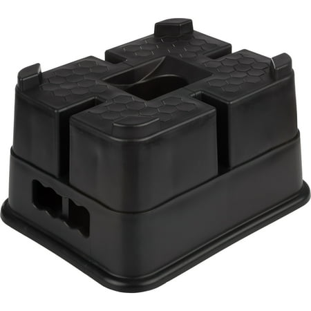 Stalwart Trailer Jack Block - RV Leveling Jack Stand with 15,000lb Capacity