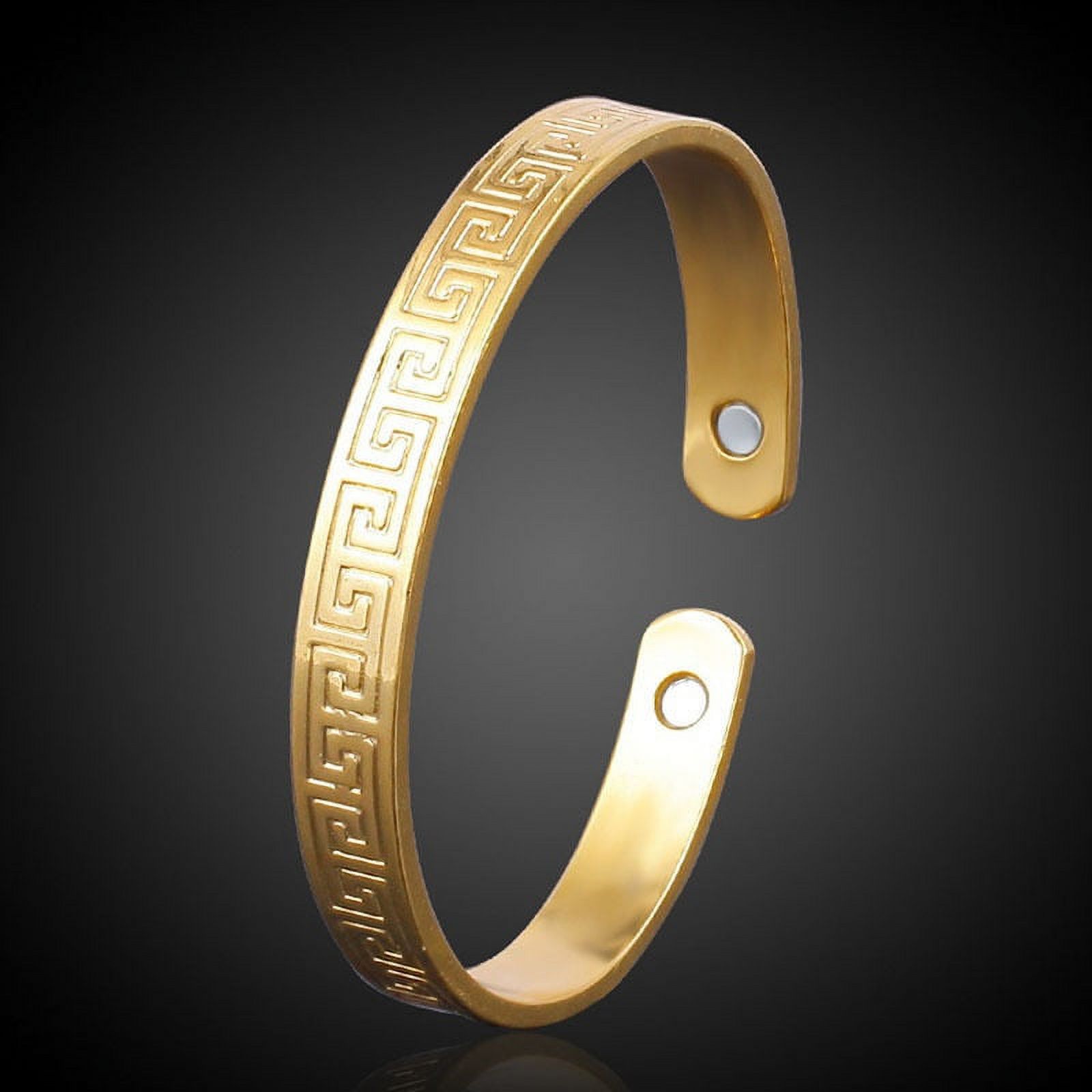 Stamens Bracelet,18K Gold Plated Healing Therapy Arthritis Pain Relief