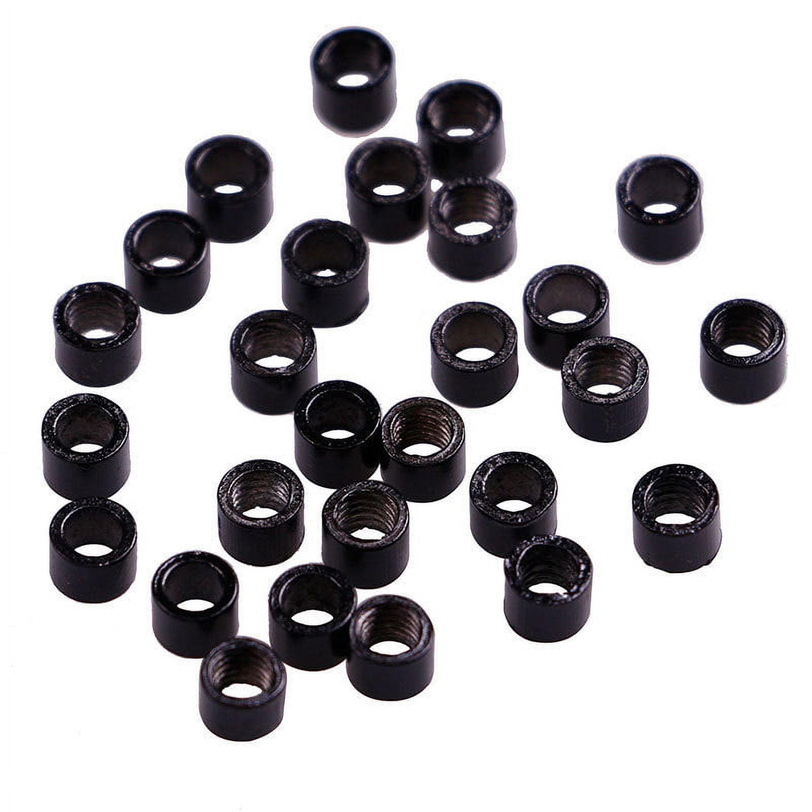 Silicone Hair Extensions 500pcs Micro Link Beads 5mm for Hair  Extensions - Silicone Lined Beads for Human Micro Link Rings Hair  Extensions Tool(Brown) : Beauty & Personal Care