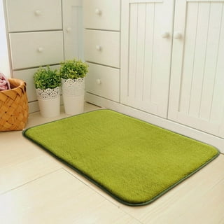 JML Miracle Mat Magic Carpet Door Welcome Entry Mat for Home Kitchen Rug  (Regular) Blue 35 x 20