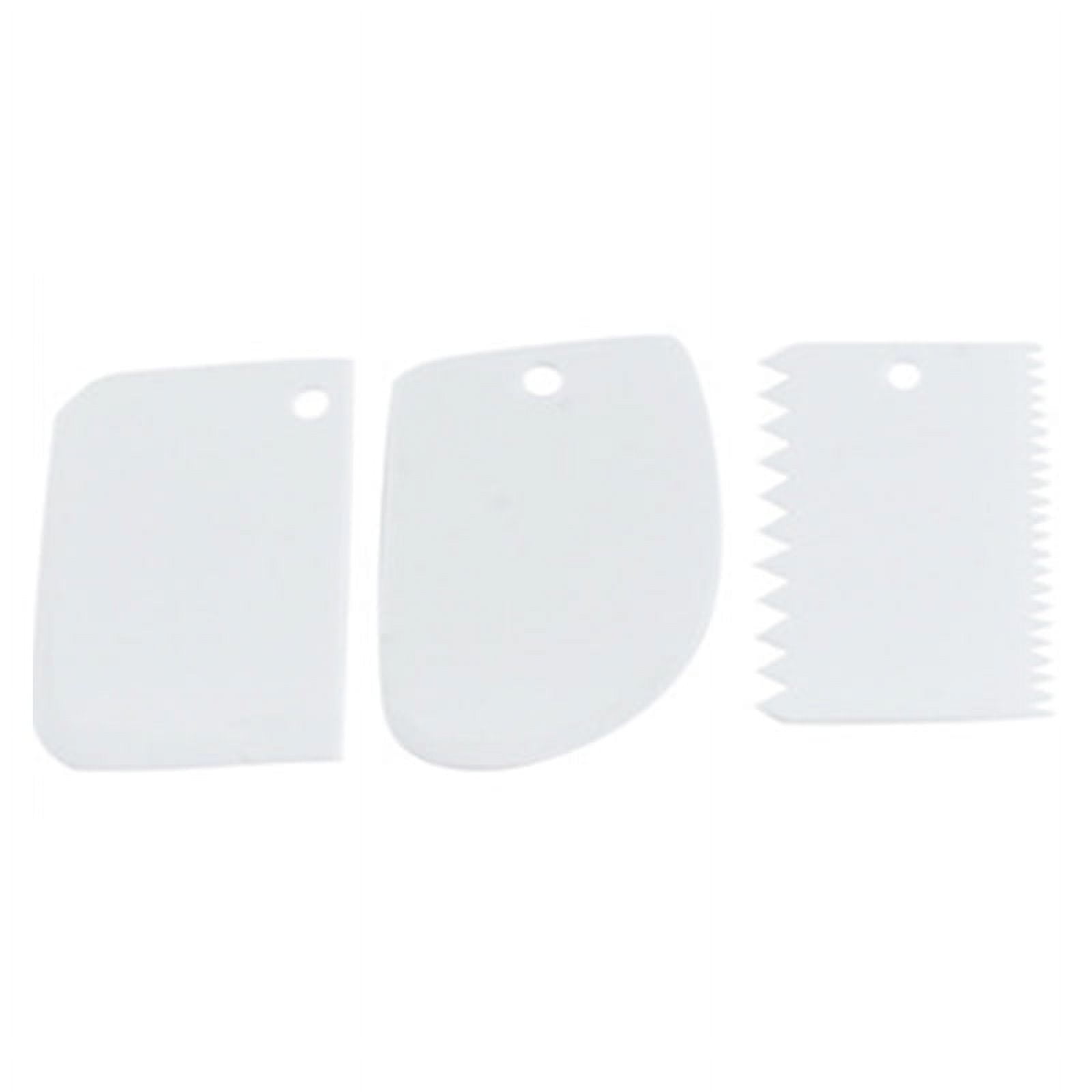 Extra Large Plastic Dough Scraper Smooth Cake Pastry Spatula
