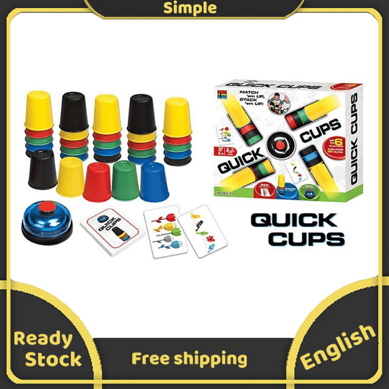 Stamens Small Toy,Quick Cups Board Games Party Speed Cups Funny Family