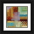 thumbnail image 1 of Stamer, Hilda 20x20 Black Ornate Wood Framed with Double Matting Museum Art Print Titled - Masai Textures I, 1 of 4