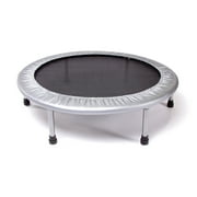 Stamina 36 Inch Folding Quiet & Safe Trampoline for Cardio, Gray