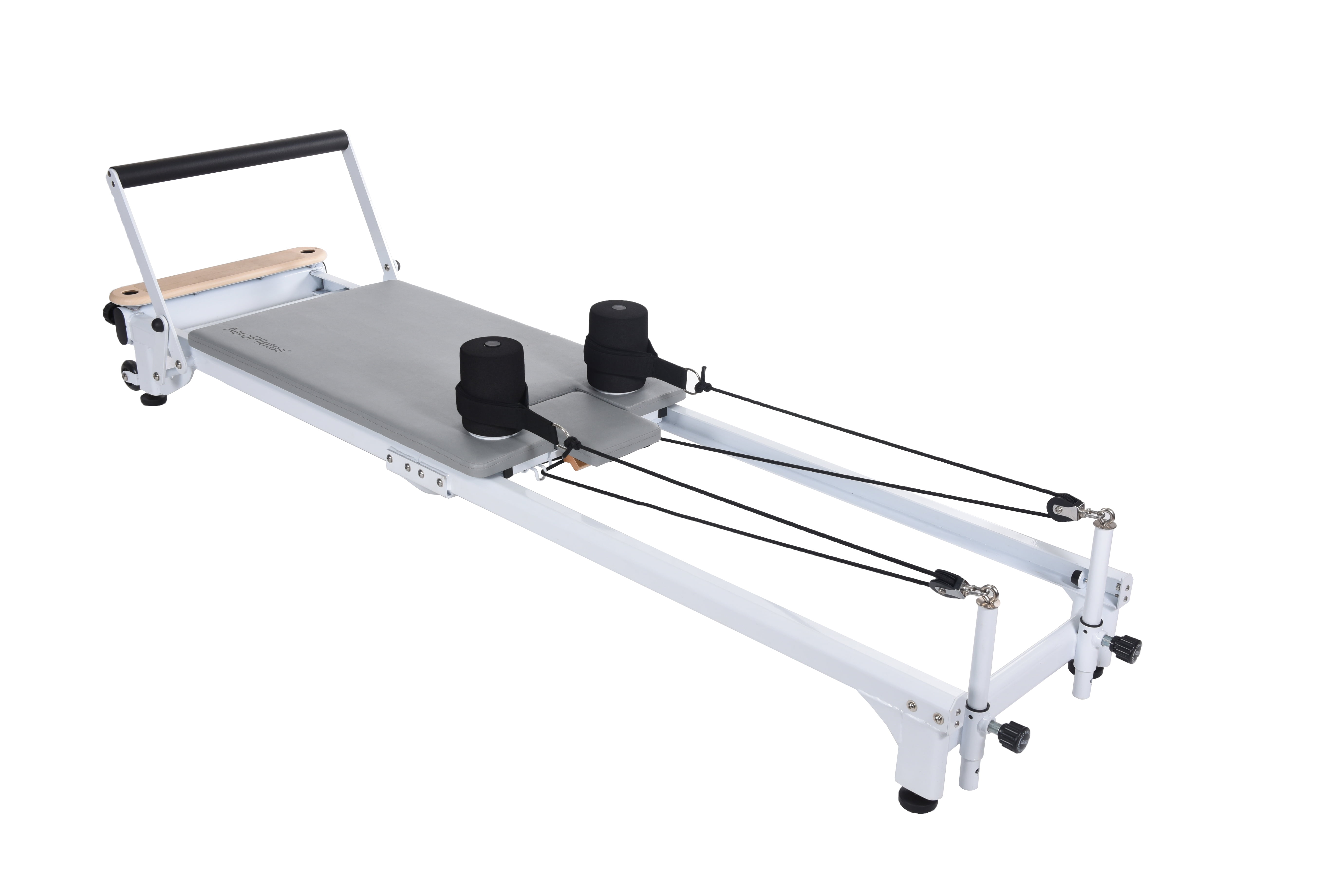 Stamina AeroPilates Precision Series Reformer Machine for Home Exercise  Workouts, White 