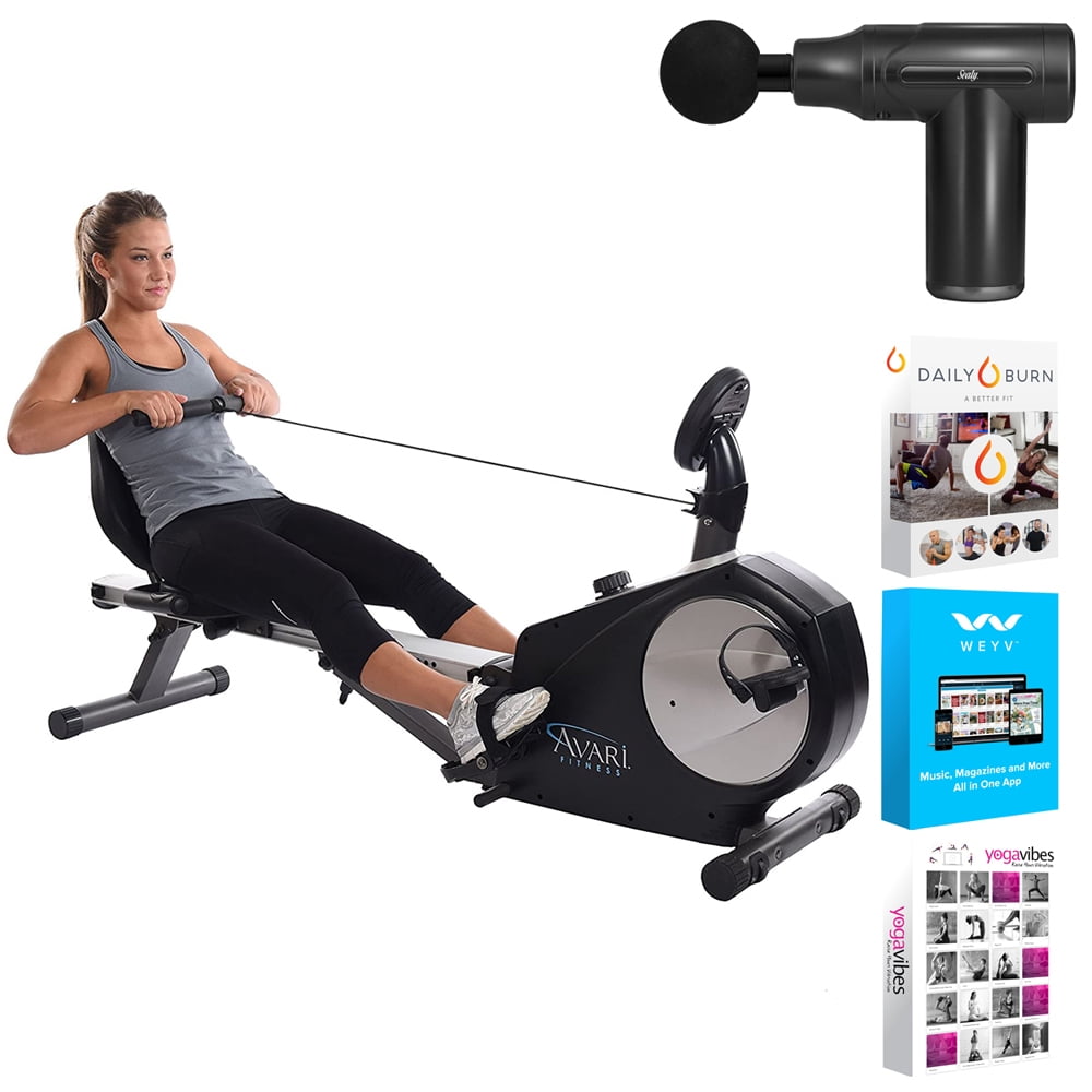Stamina Avari A150 335 Conversion II Rower Recumbent Bike Black