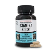 JungKwanJang Stamina Boost Capsules for Energy & Fatigue Support with Korean Red Ginseng & Maca*