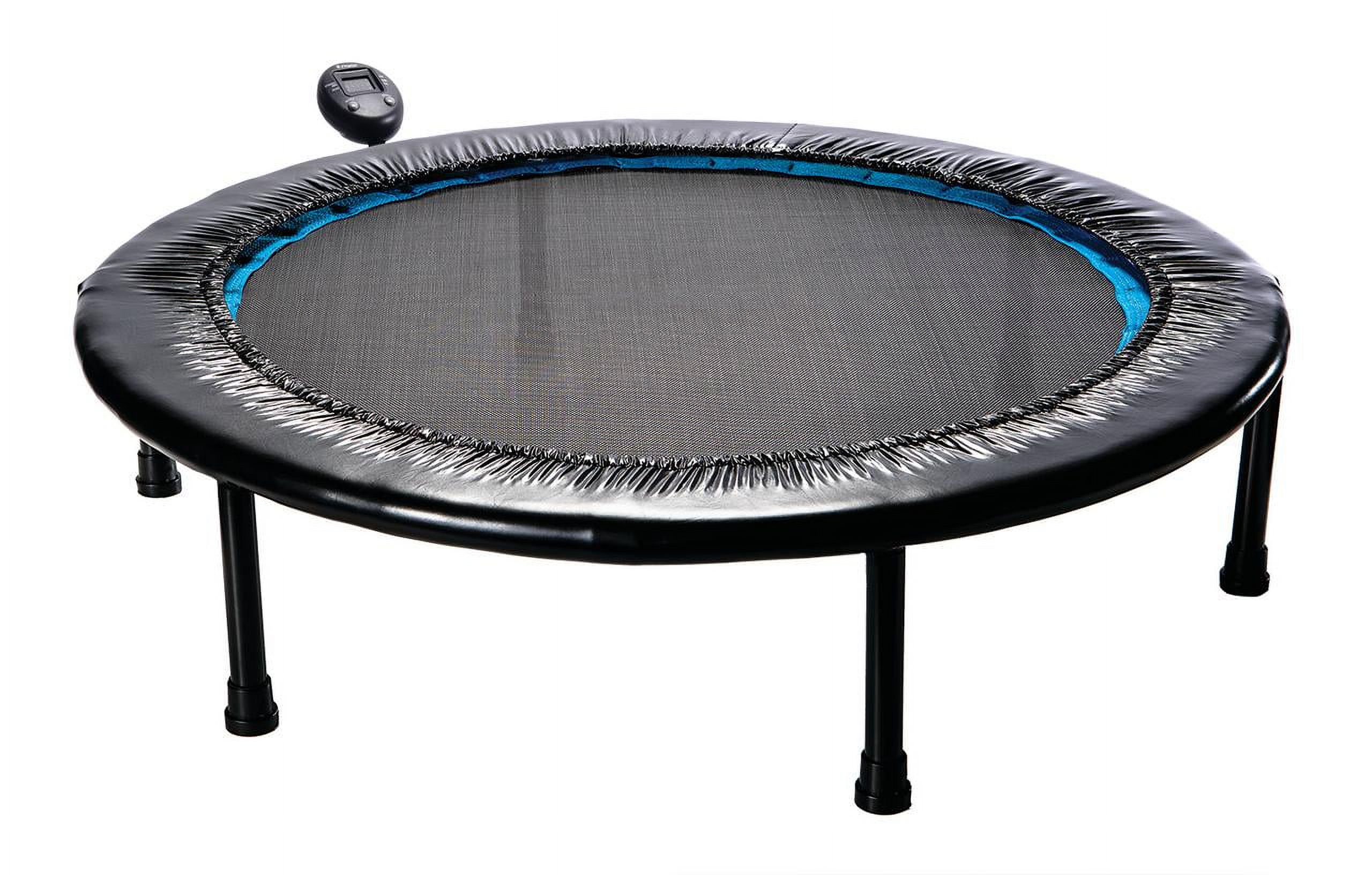 Stamina Circuit Trainer Trampoline with Monitor and Adjustable Incline, 36" W x 36" D x 12" H, Black - image 1 of 9