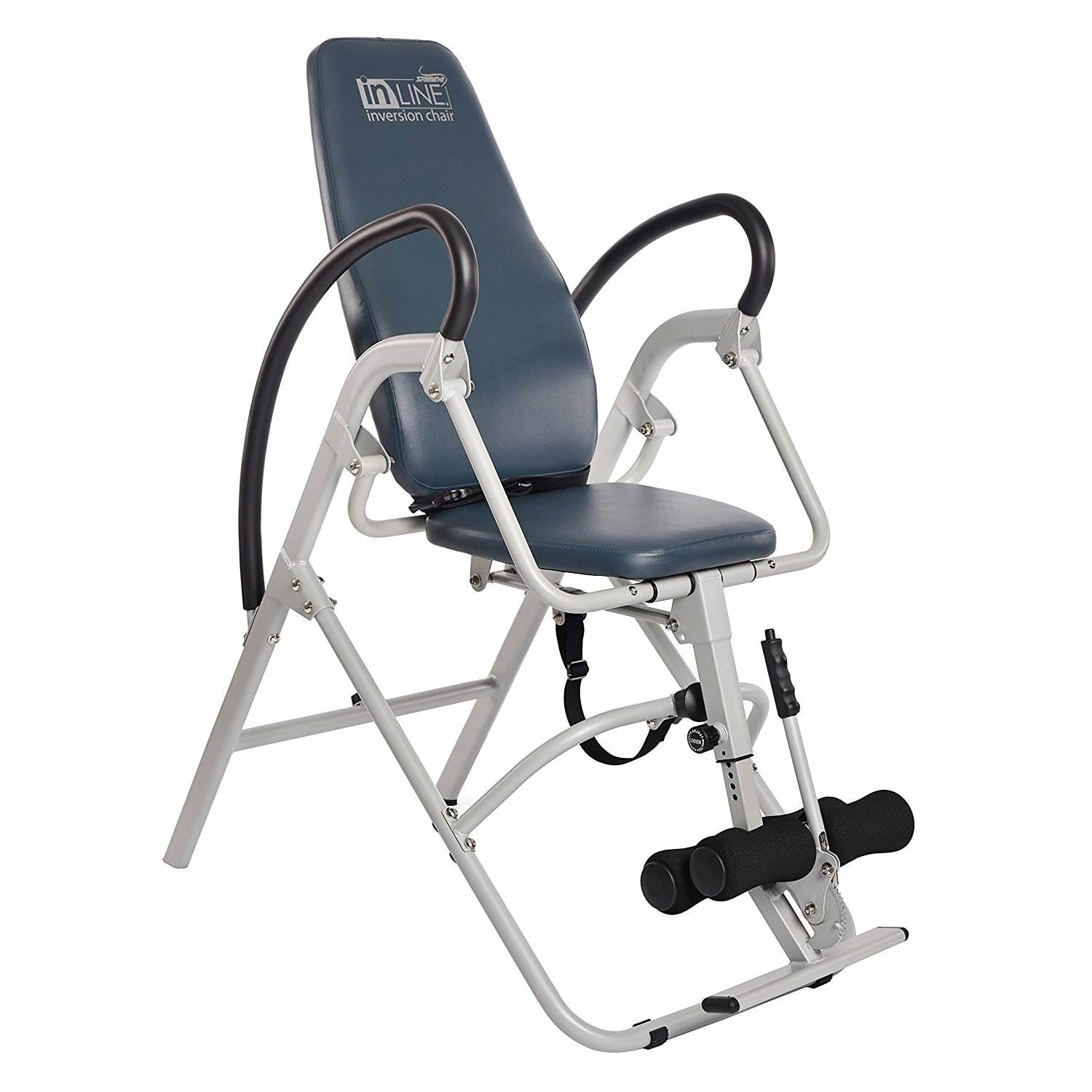 Stamina Inline Gray Back Pain Relief Seated Inversion Therapy Table Chair 1550 mobility recovery